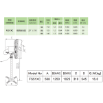 Wington 榮通 FS51XC 20吋 至尊系列 噴粉密網 座地風扇